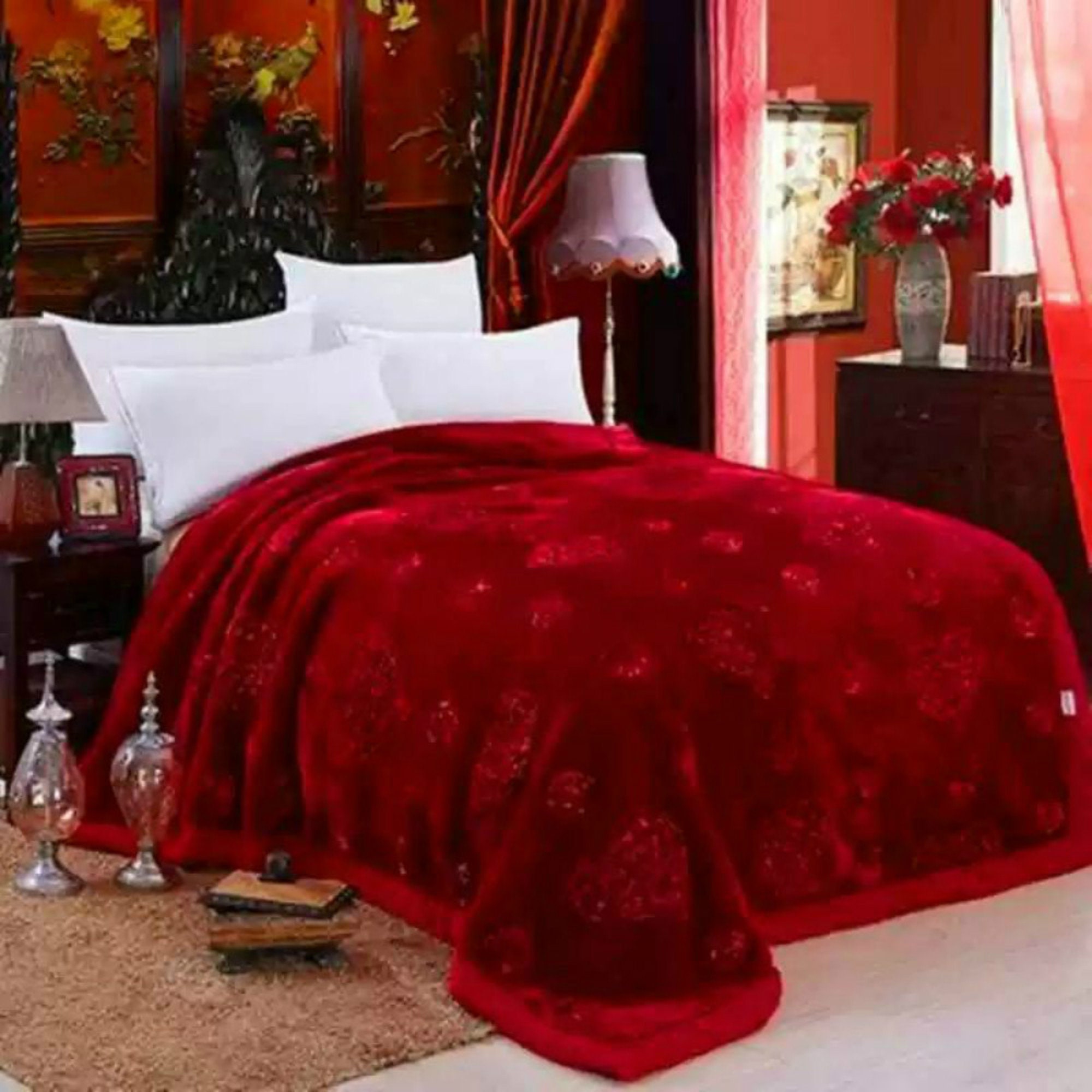 King Size Heavy Korean Mink Blanket 12 Pounds 2 Ply Soft and - Etsy Denmark