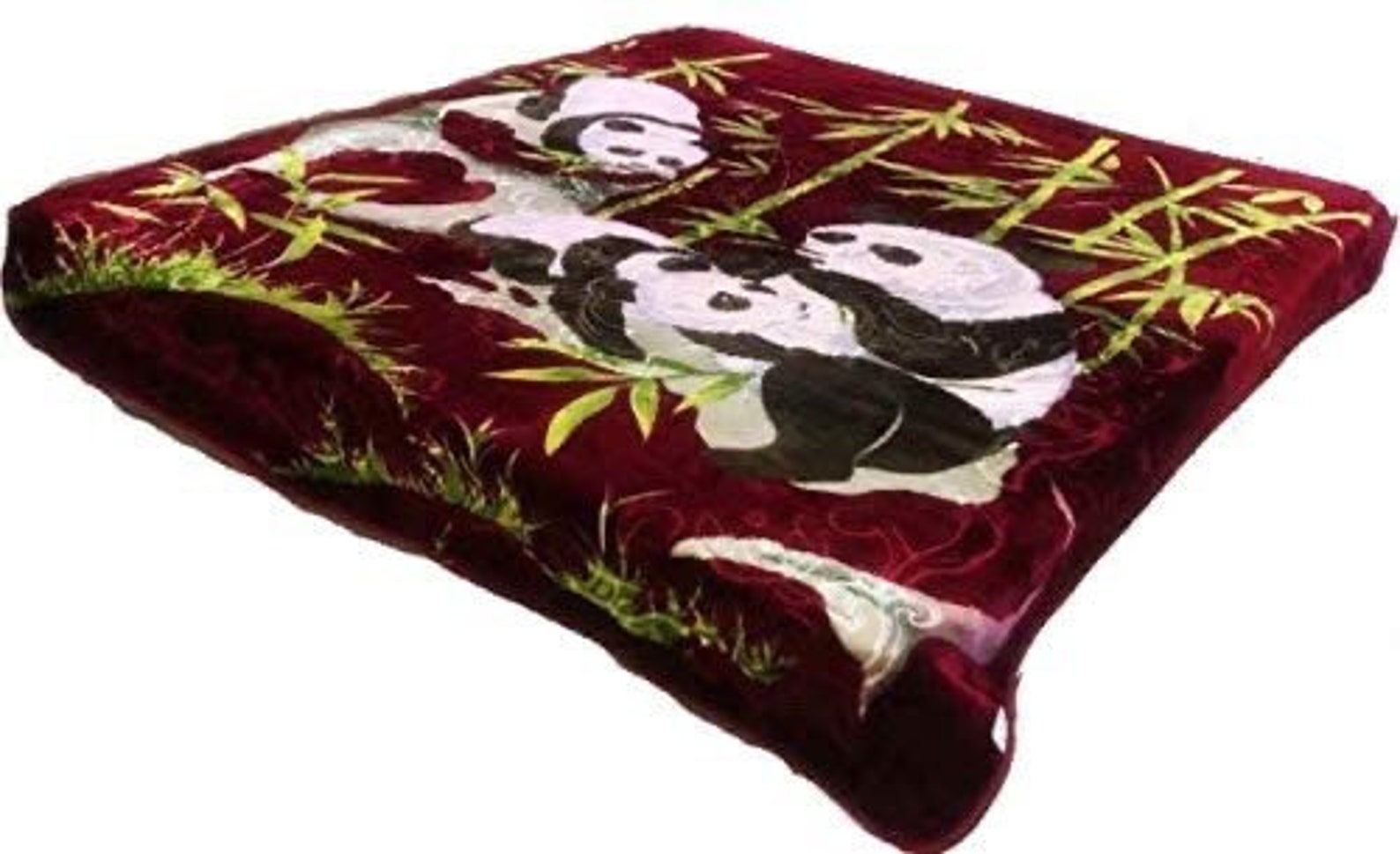 A Fleece Mink Blanket Queen Size 7 lbs Panda Super popular Etsy