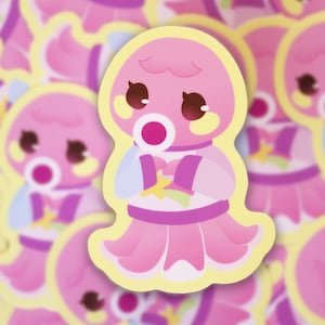 Marina Vinyl Sticker | AC Inspired | Die-cut decal for journal, planner, gift, laptop | Cute Octopus Villager