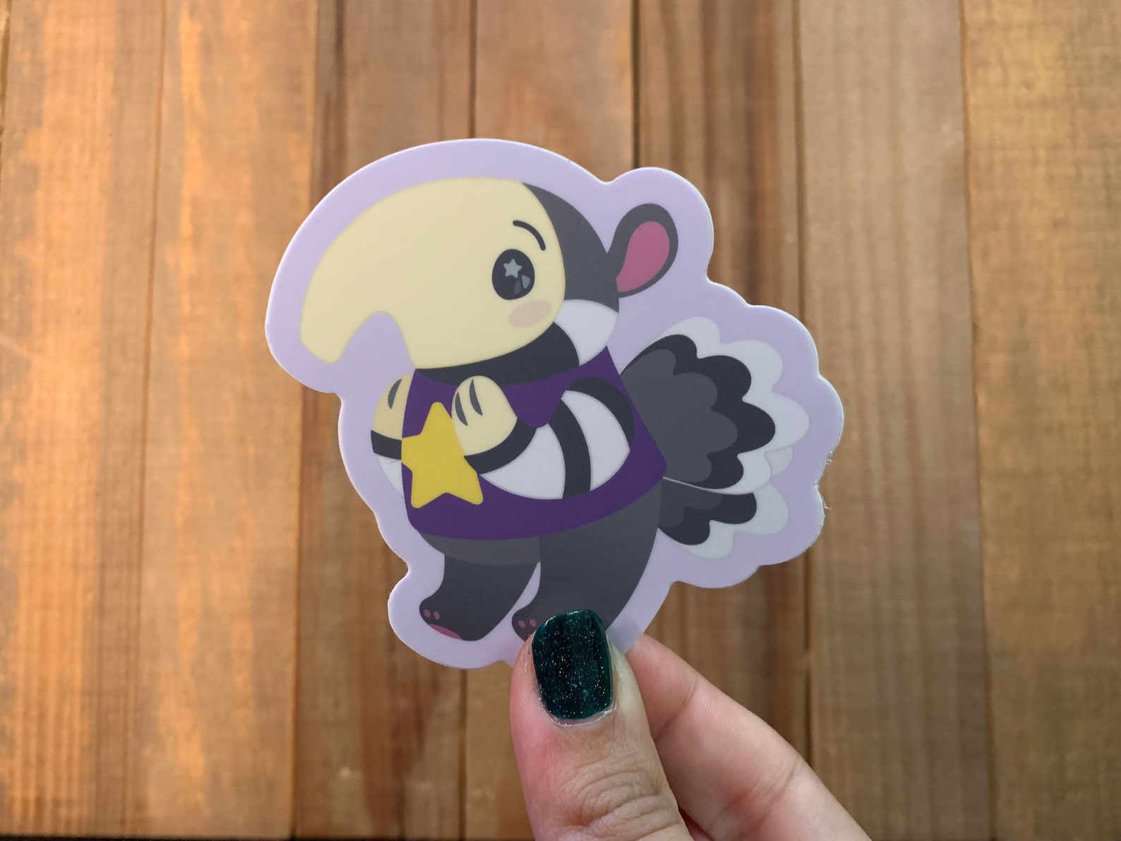 Antonio Vinyl Sticker Animal Crossing Diecut decal for Etsy