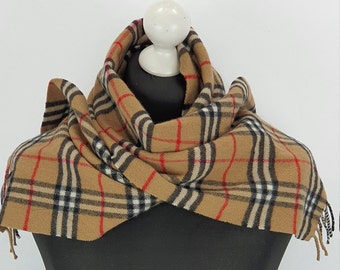 etsy burberry scarf