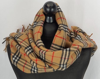Burberry 50 cashmere 50 wool scarf hombre hot sale