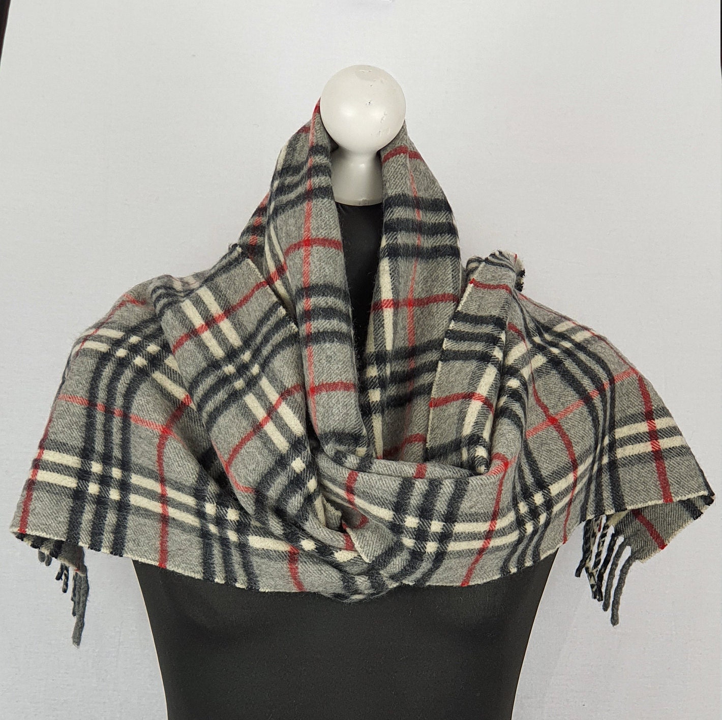 burberry 50 cashmere 50 wool scarf collection