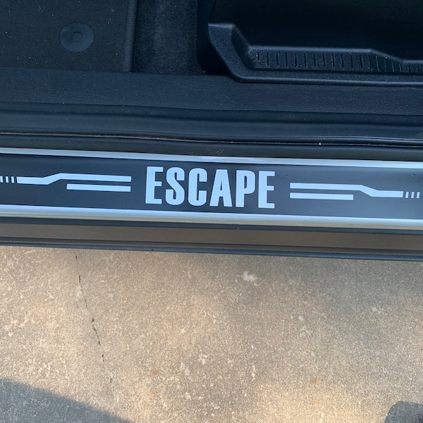 Ford Escape Door Jamb Decal Sticker