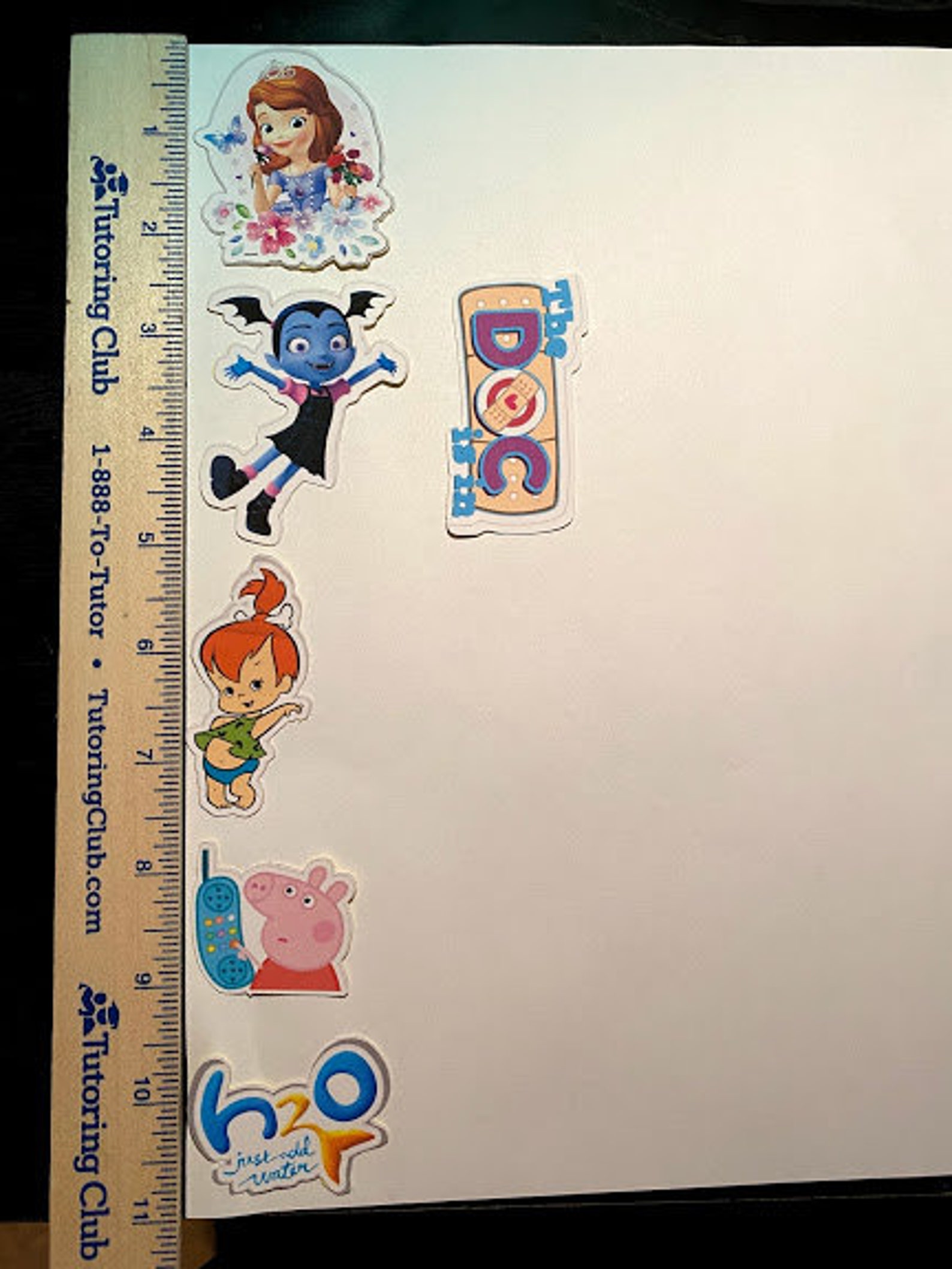 Fun kids tv show stickers peppa pig doc mcstuffins sofia etsy