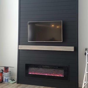 10.5&quot; x 10.5&quot; Custom Fireplace mantle - Hand Crafted 48&quot; - 96&quot; Hardwood Custom Sizes available