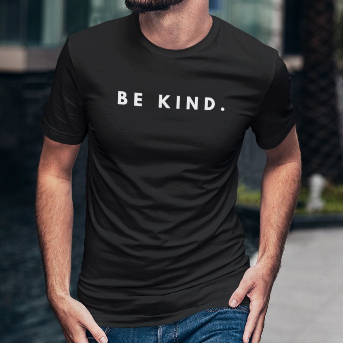 T-Shirt Be Kind Men Positive Women Gift for Him Thoughtful | Etsy
