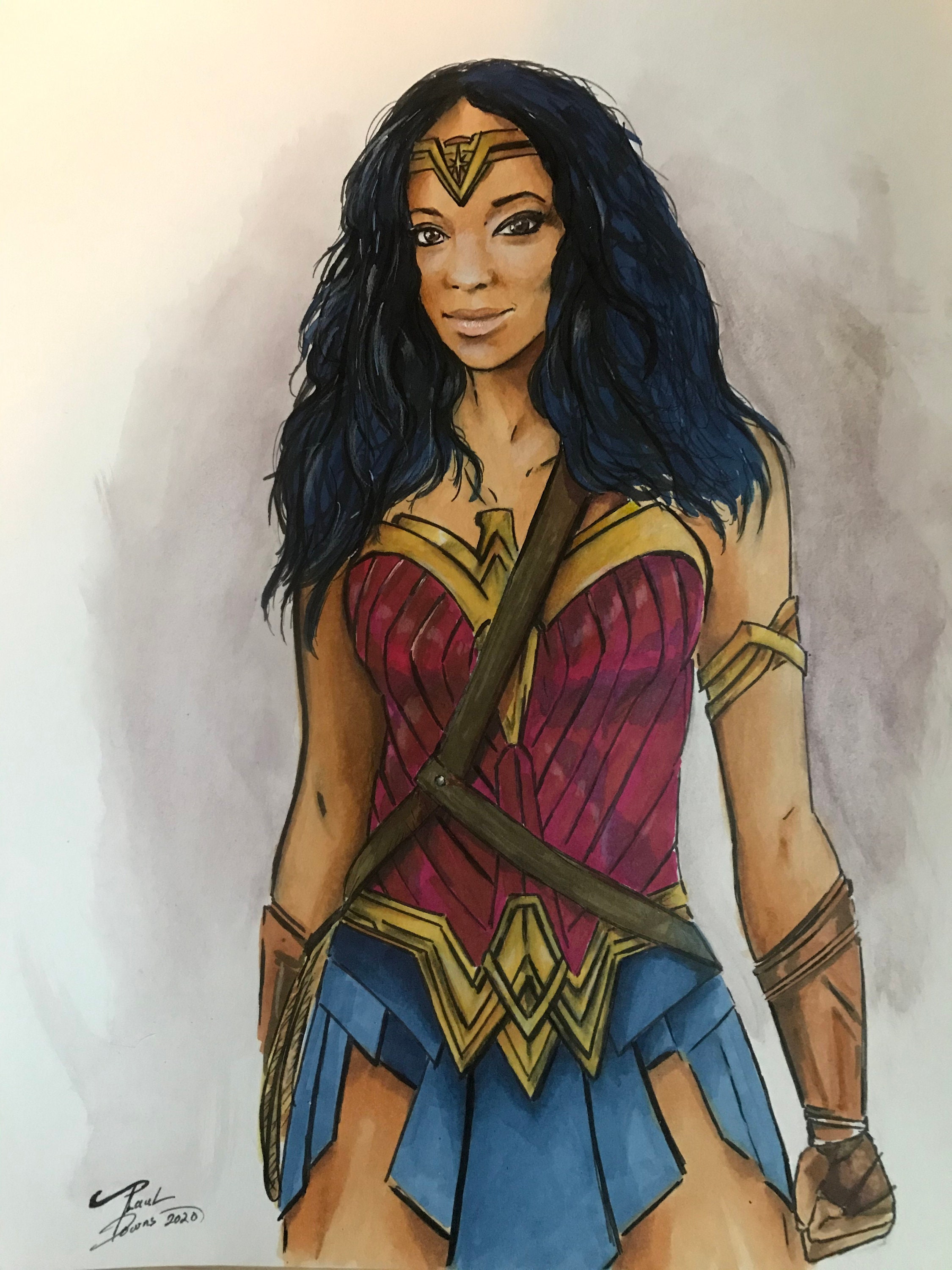 Girl Superhero Drawing Ideas