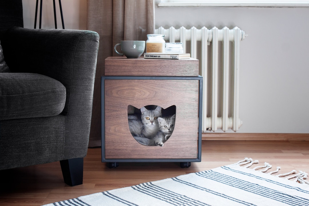 CUBIC Cat Cave / Bed Furniture Coffee Table Etsy