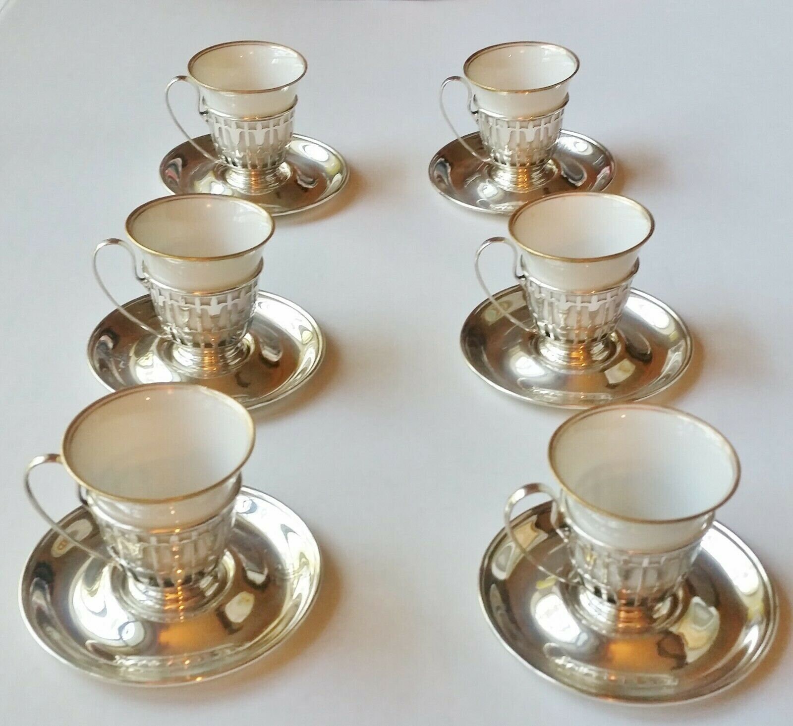 Lenox Silver Sophisticate Cup & Saucer 10273324