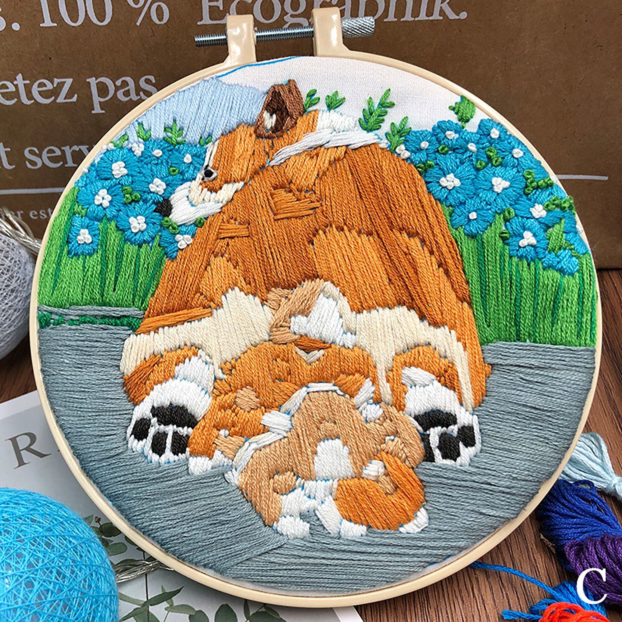 Pet Dog Embroidery KitBeginner Embroidery KitCreative Etsy