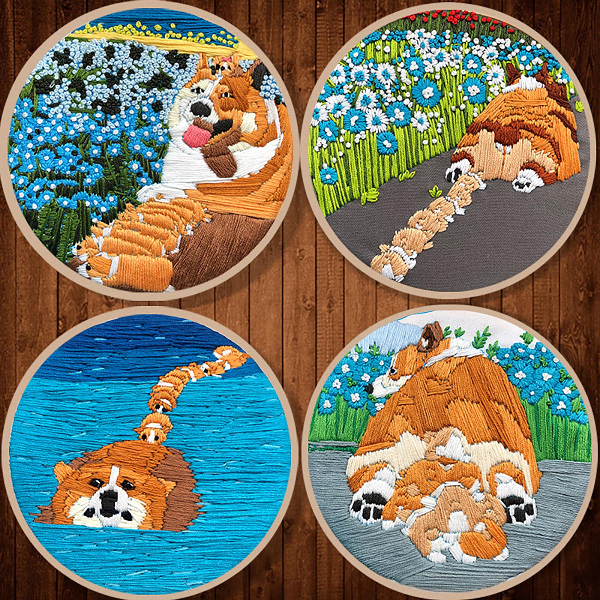 Pet dog embroidery kitbeginner embroidery kitcreative  etsy Pet dog embroidery kitbeginner embroidery kitcreative  etsy