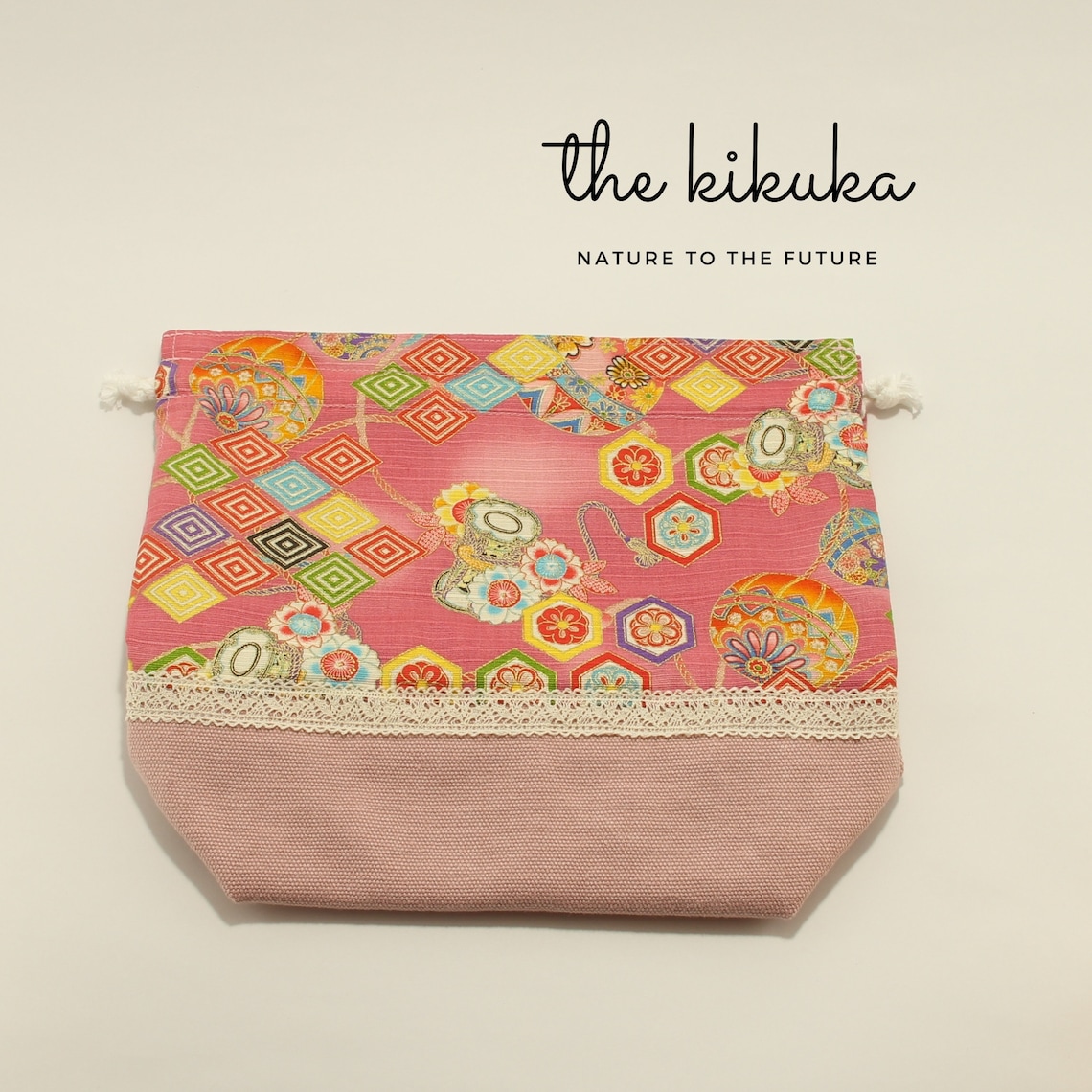 Bento Bag /drawstring Lunch Bag Japanese Pattern/elementary Etsy India