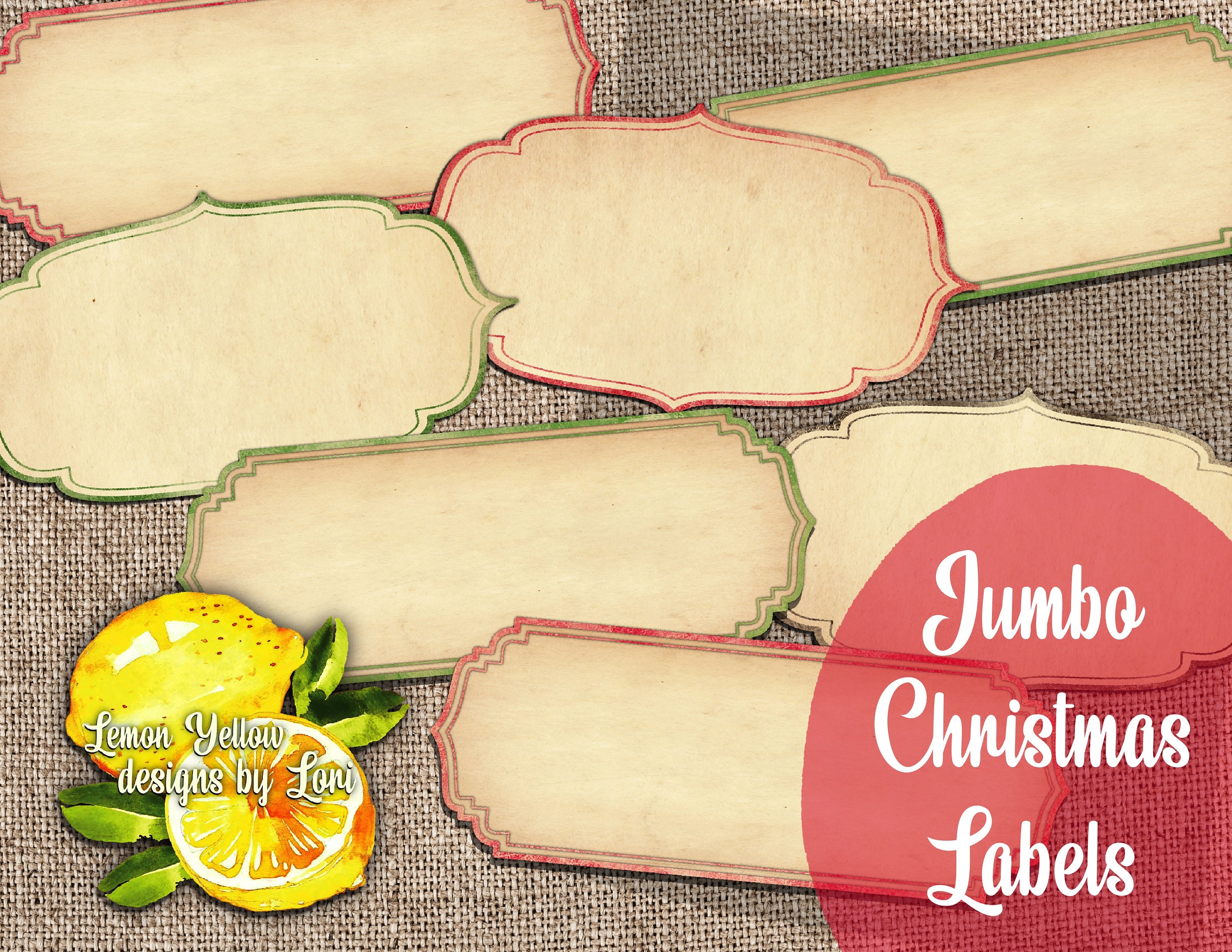 Printable Christmas Labels Dennison Inspired Digital Holiday Etsy printable-christmas-labels-dennison-inspired-digital-holiday-etsy