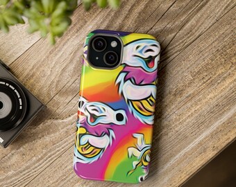 Magnetic Tough Grateful Dead Bear Rainbow Phone Case