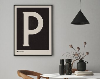 Abstract Letter Art Etsy
