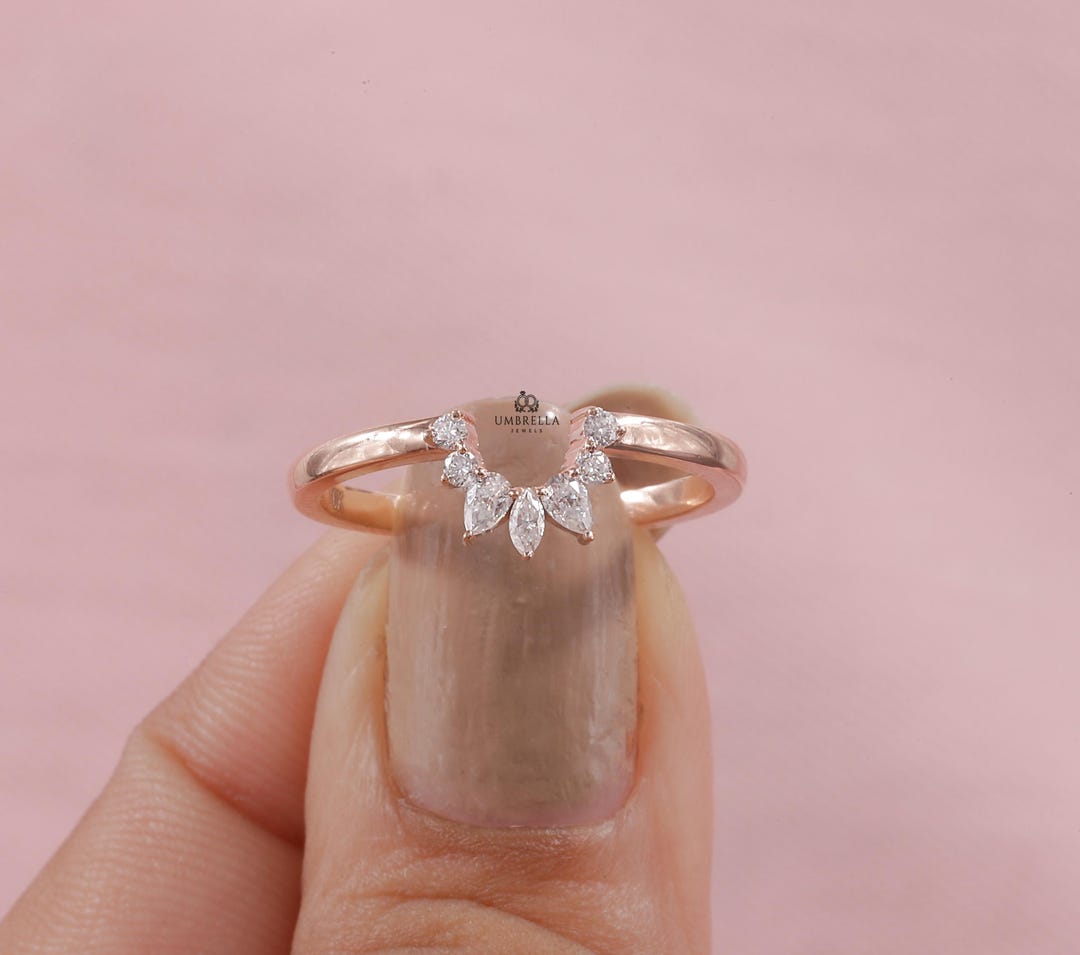 Oval Cut Lab Grown Diamond Eternity Band, 14K Gold Shared Prong Wedding ...