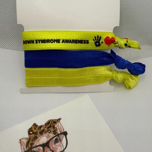 Down Syndrome Awareness Hair Ties