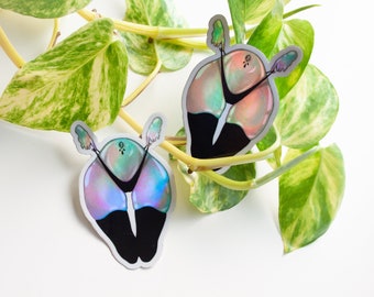 Embrace Your Oddity - holographic sticker