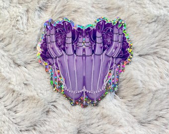 Bloom - holographic sticker