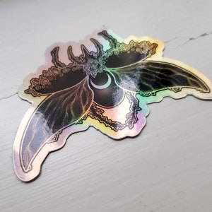 Beetle holographic sticker image 5