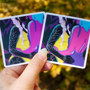 Neon Lovers - vinyl sticker
