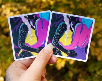 Neon Lovers - vinyl sticker