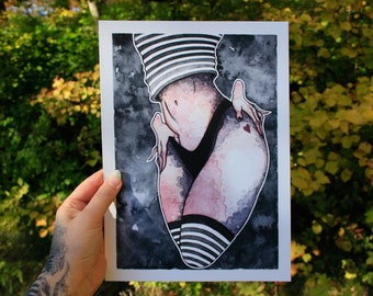 Love Yourself - A4 art print