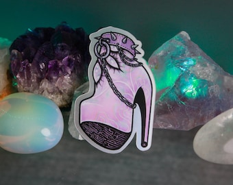 Smash The Patriarchy - small holographic sticker