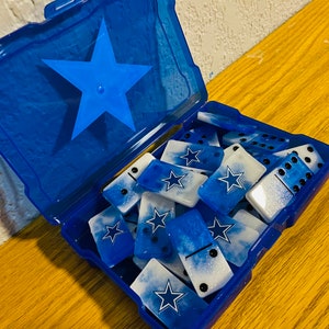 NFL Domino Sets, cowboys, eagles, custom, dominos, Sport Themed Dominoes | Game Night | Favorite Team