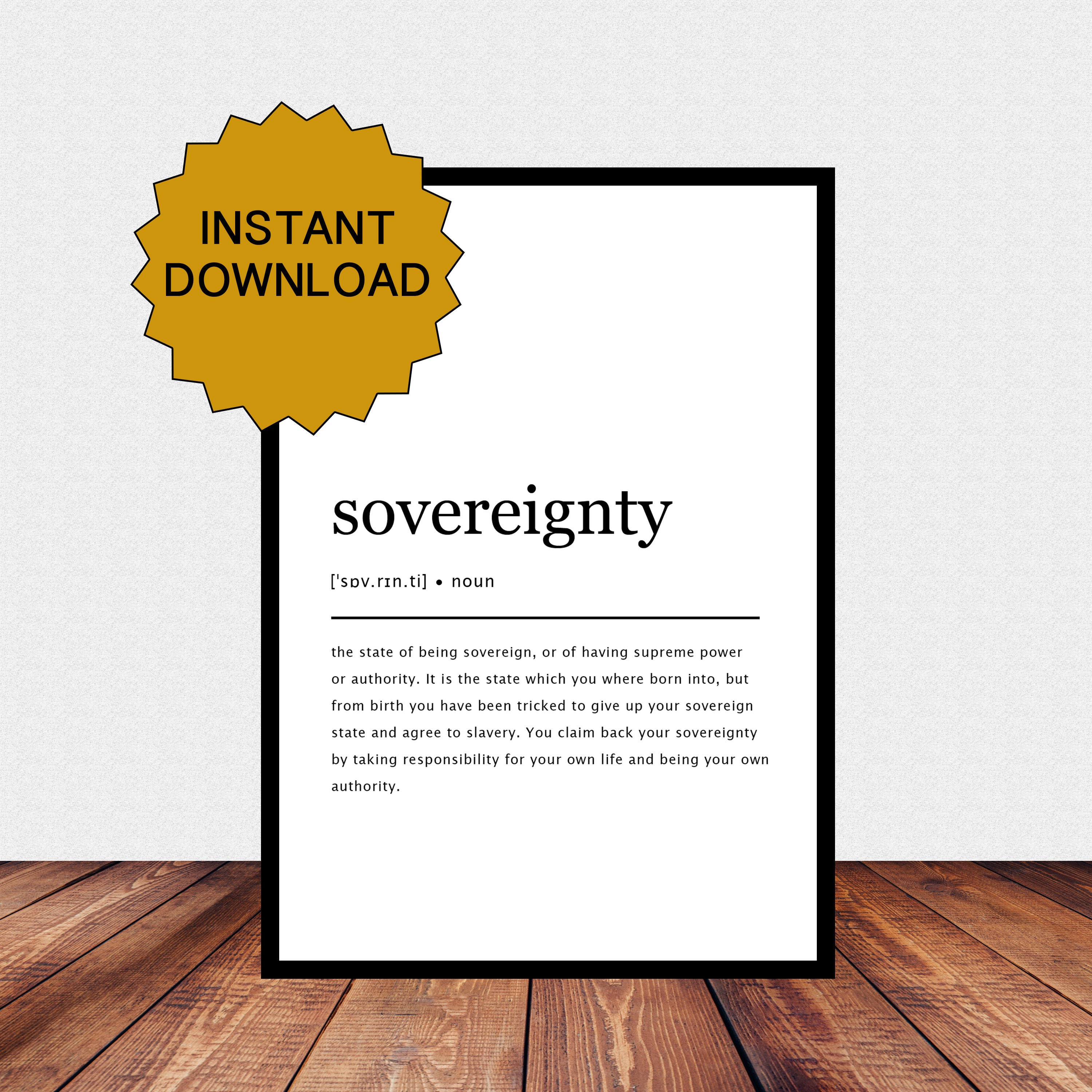 Sovereignty Definition