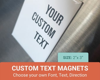 Benutzerdefinierte Zitat Magnete, personalisierter Magnet, benutzerdefinierte Magnet, inspirierender Magnet, Inspiration, personalisierter Magnet, Kühlschrankmagnet