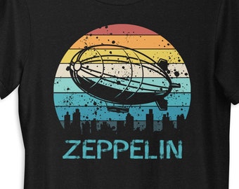 Zeppelin Shirt, Rock Concert  Distressed Band Unisex T-Shirt