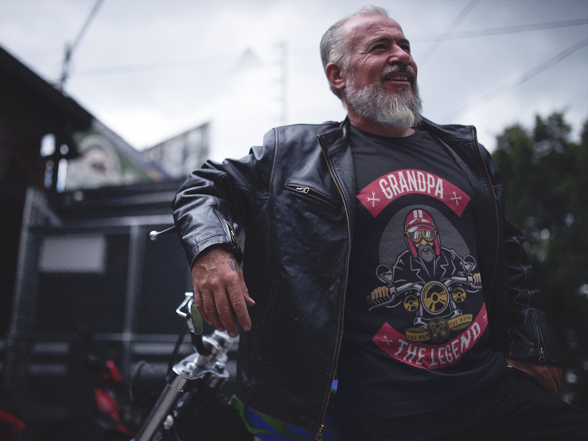 grandpa biker