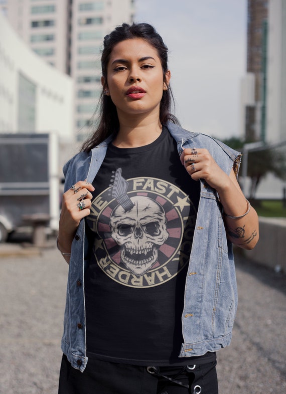saludo césped tornado Camiseta de rock vintage ropa de heavy metal camiseta de - Etsy España