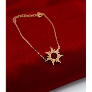 925 Sterling Silver Sun Bracalet