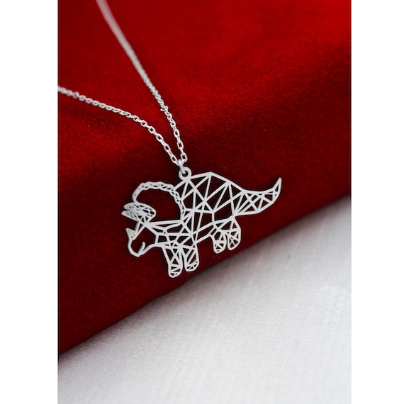 Origami Dinosaur mindshift Necklace