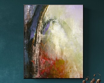 Large Abstract Painting On Canvas Abstract Oil Painting Colorful Wall Art Original Artwork On Canvas Abstract Artwork for Living Room Decor