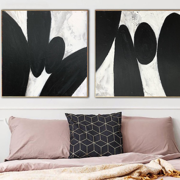 Diptych Painting Etsy
