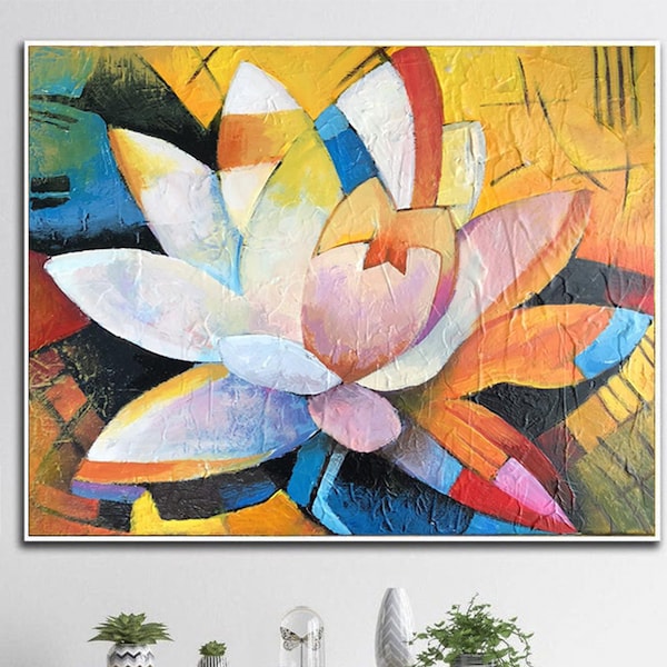 Flower Wall Art Etsy