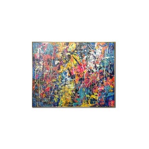 Painting on canvas original abstract