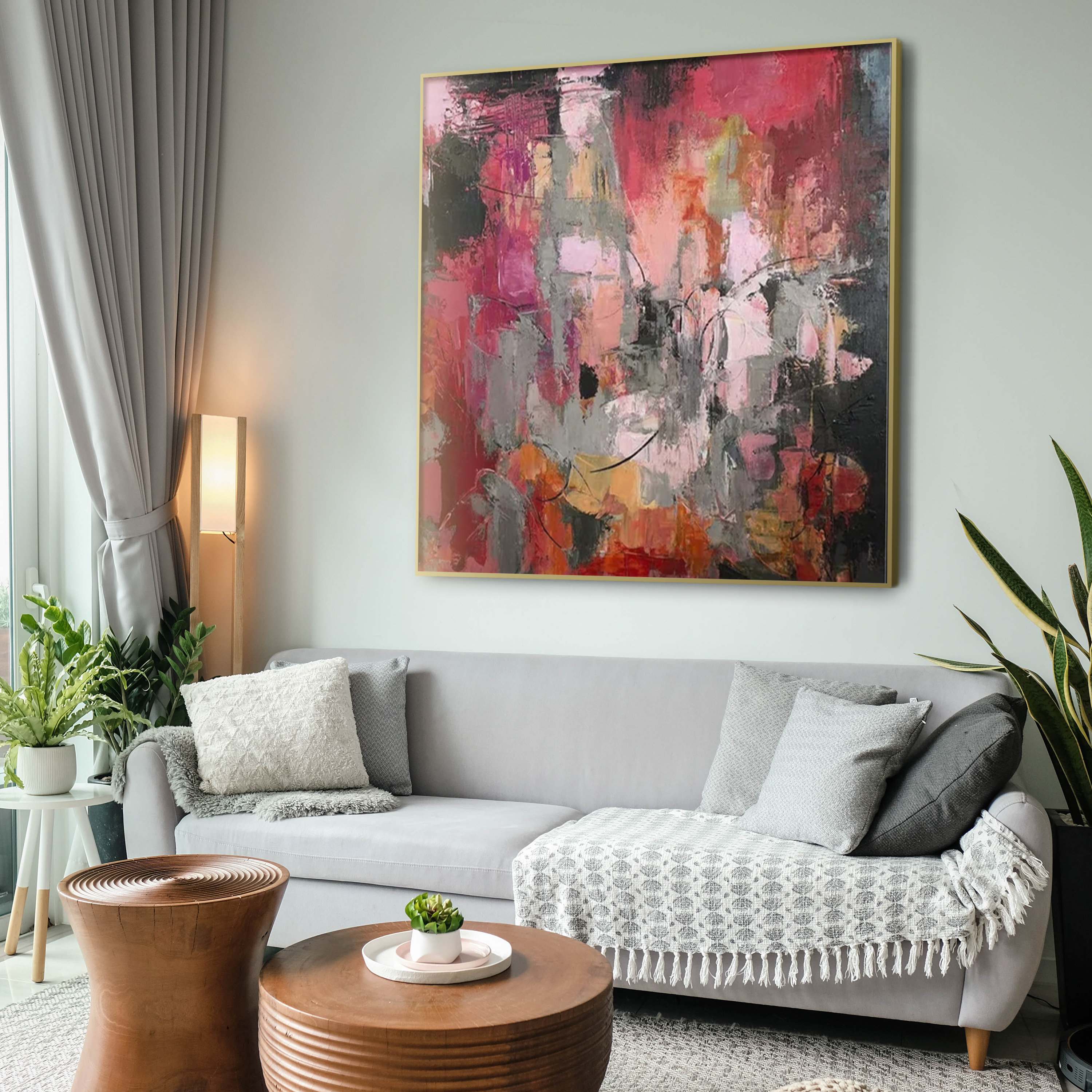 Extra Large Painting Living Room Wall Art Abstract Painting - Etsy