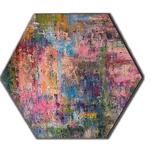 Original Colorful Paintings On Canvas, Modern Wall Hanging Decor Artwork, Contemporary Oil Painting, Handmade Wall Art for Living Room Decor