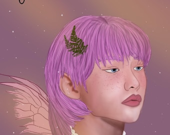 Stray Kids Faerie Art Print Kpop Decor