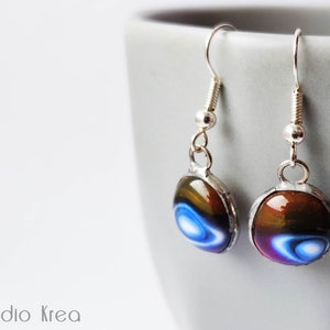 Oorbellen van muranoglas [MILKY WAY]