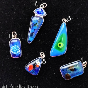 Collares de cristal de Murano [COLECCIÓN AZUL]