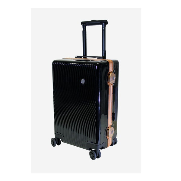 The "Tide Trolley" Travel Suitcase Luggage Handmade | 3 Available Colors
