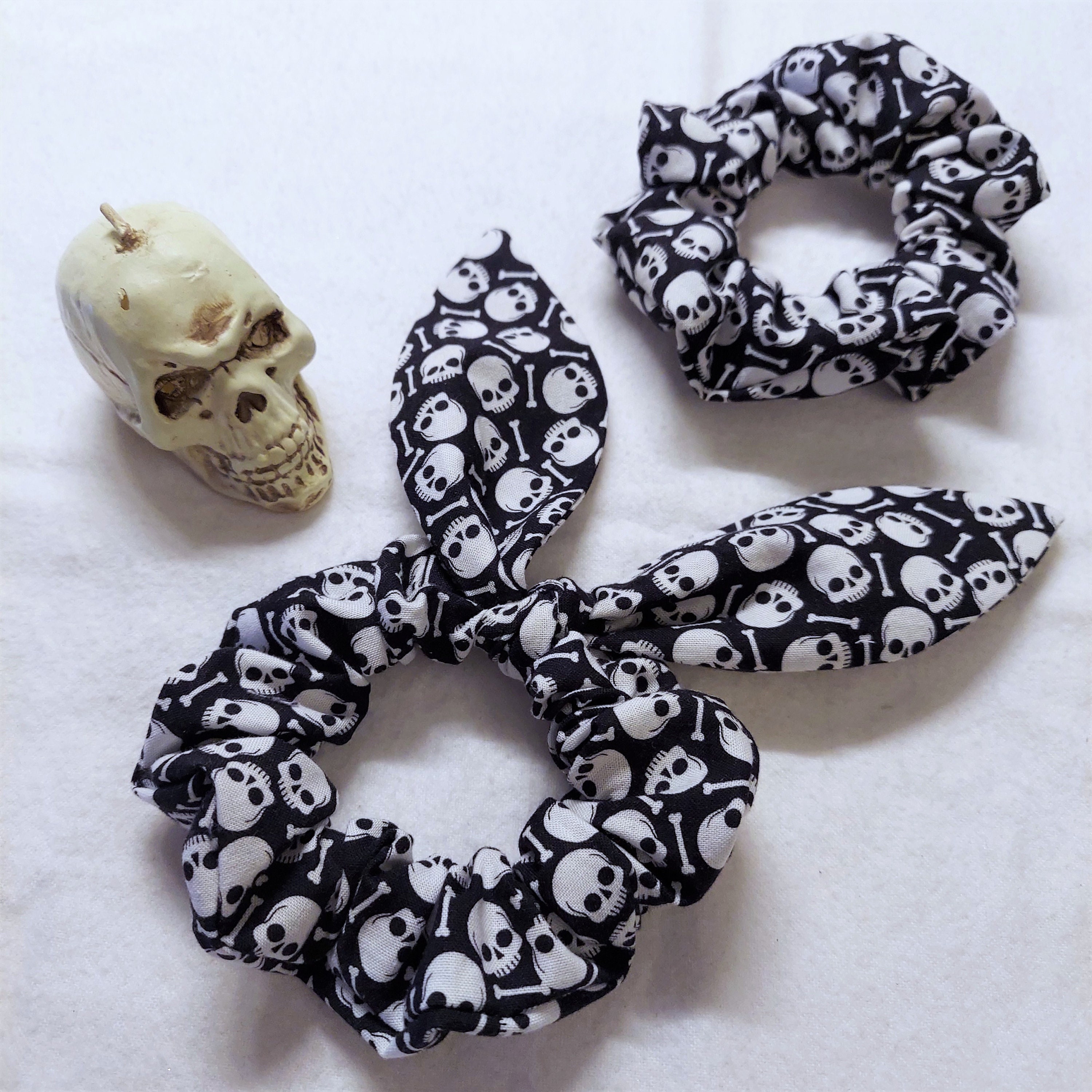 Buy Skull and Bone Hair Scrunchies With or Without Tied Bow Online in India - Etsy Buy Skull and Bone Hair Scrunchies With or Without Tied Bow Online in India - Etsy