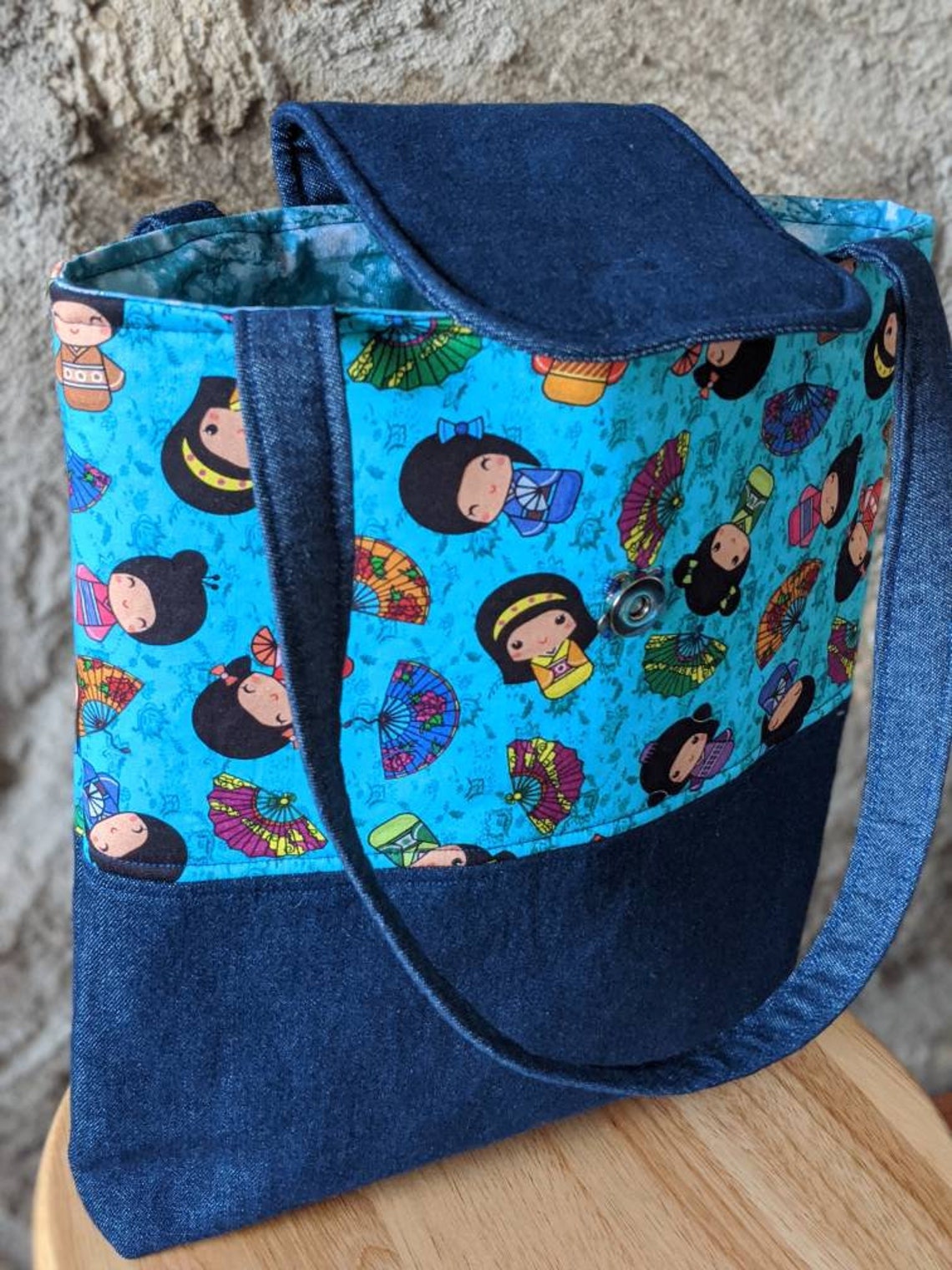 Mom& Daughter Totes / Bag / Matching Purses / Library Bag / Etsy