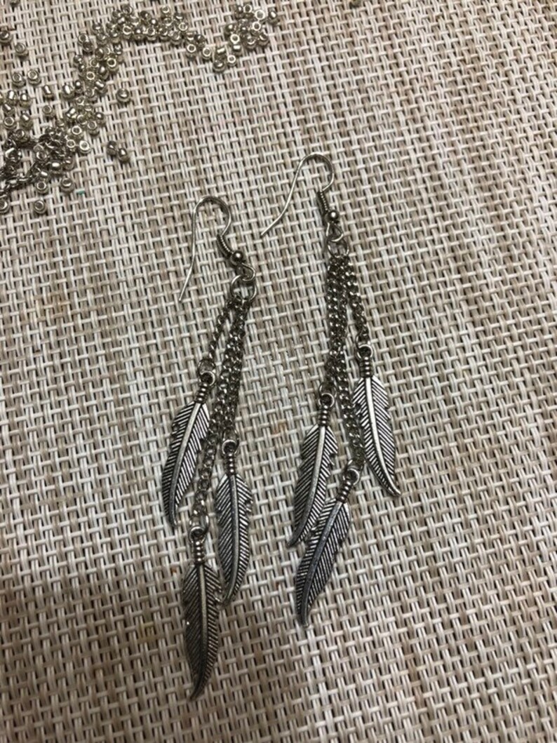 different styles. Cute silver plated earrings